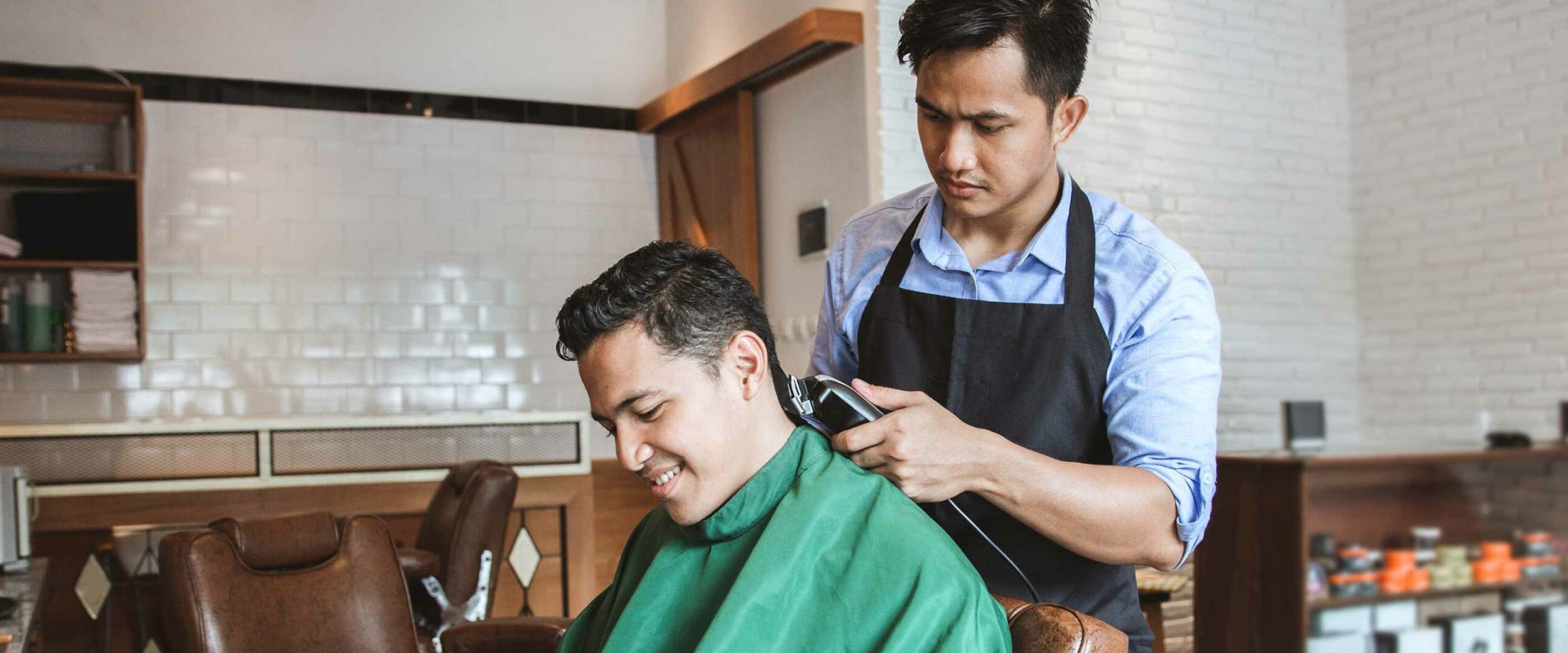 What is the Average Cost of a Scalp Treatment at a Barber Shop in Washington DC?
